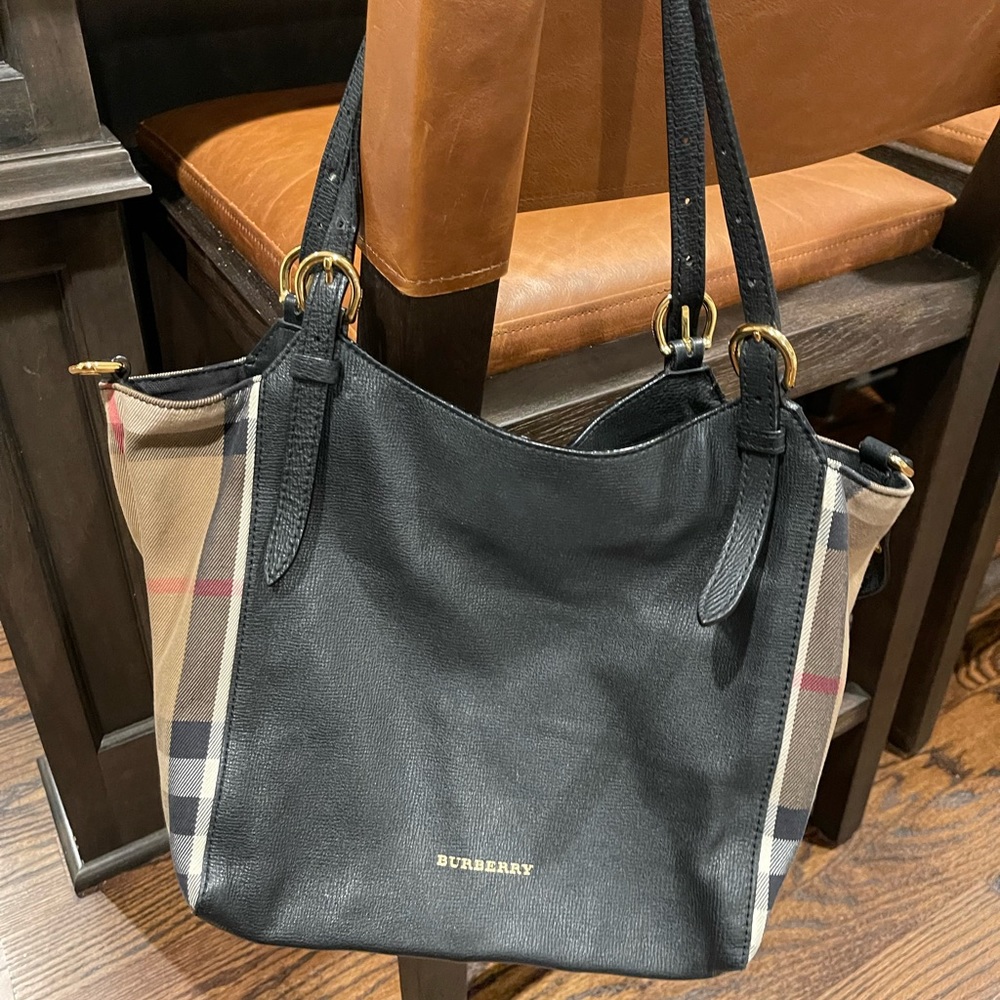 Authentic Burberry hobo bag
